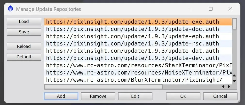 PI 1.9.3 的 Repositories 備份與還原功能