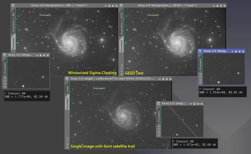 調整 GESD 參數並擴張黯淡衛星軌跡後成功排除
