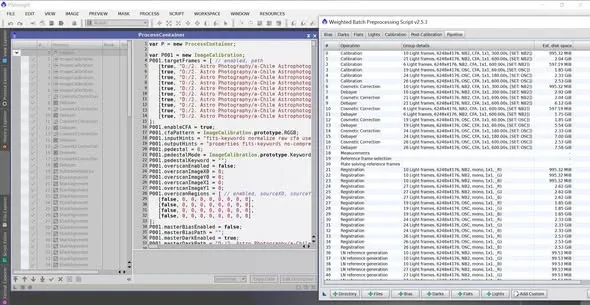 用 Script Editor 讀取 WBPP 執行腳本、重現 Process Container