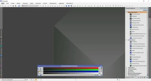 Process Explorer 移到右側並設定自動隱藏的畫面