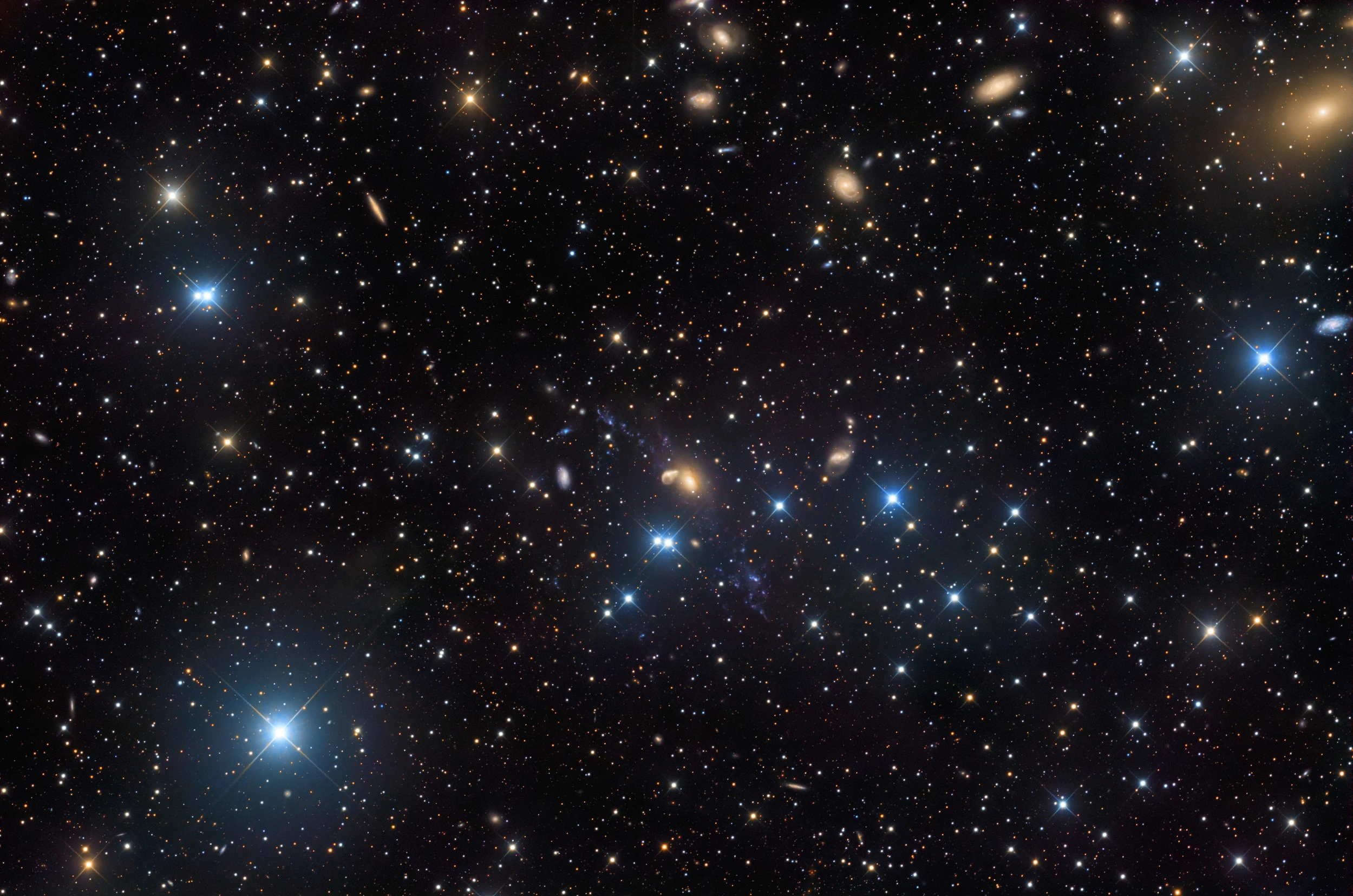 Abell 3574 Galaxy Cluster in Centaurus