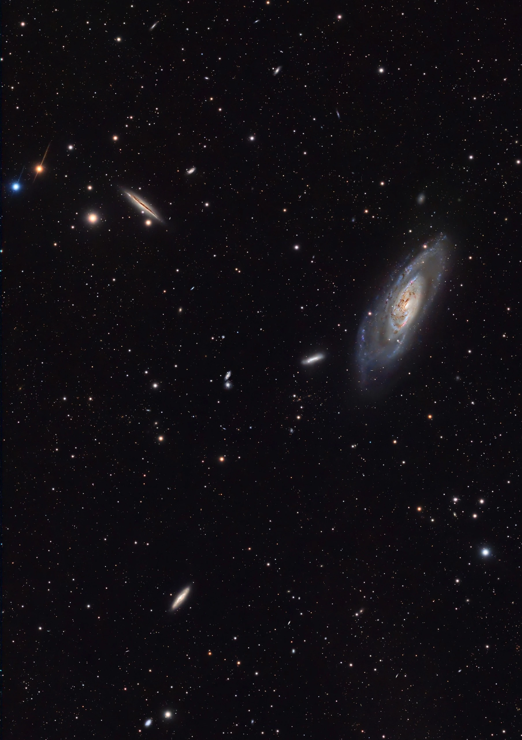 M106 and its surroundings