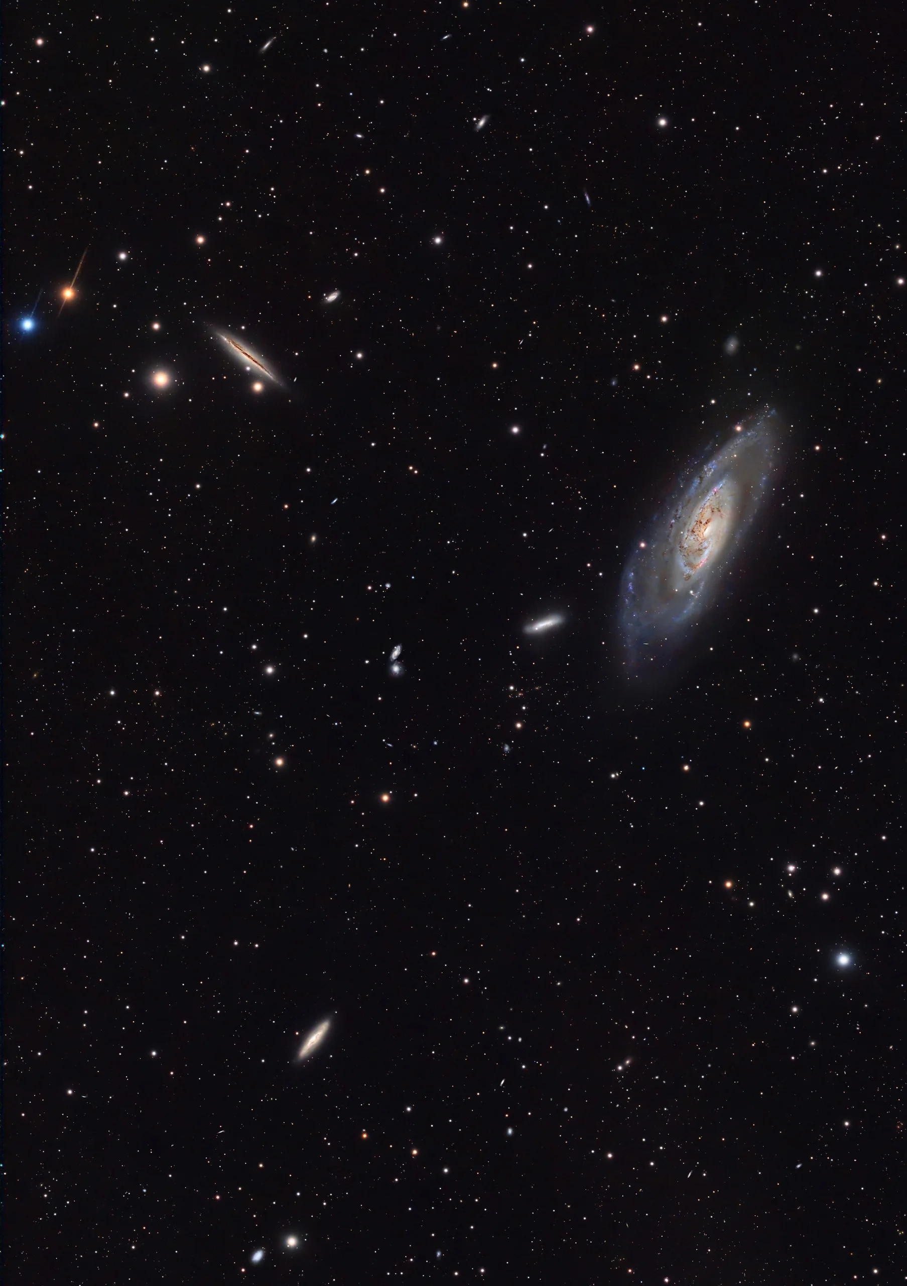 M106 and its surroundings