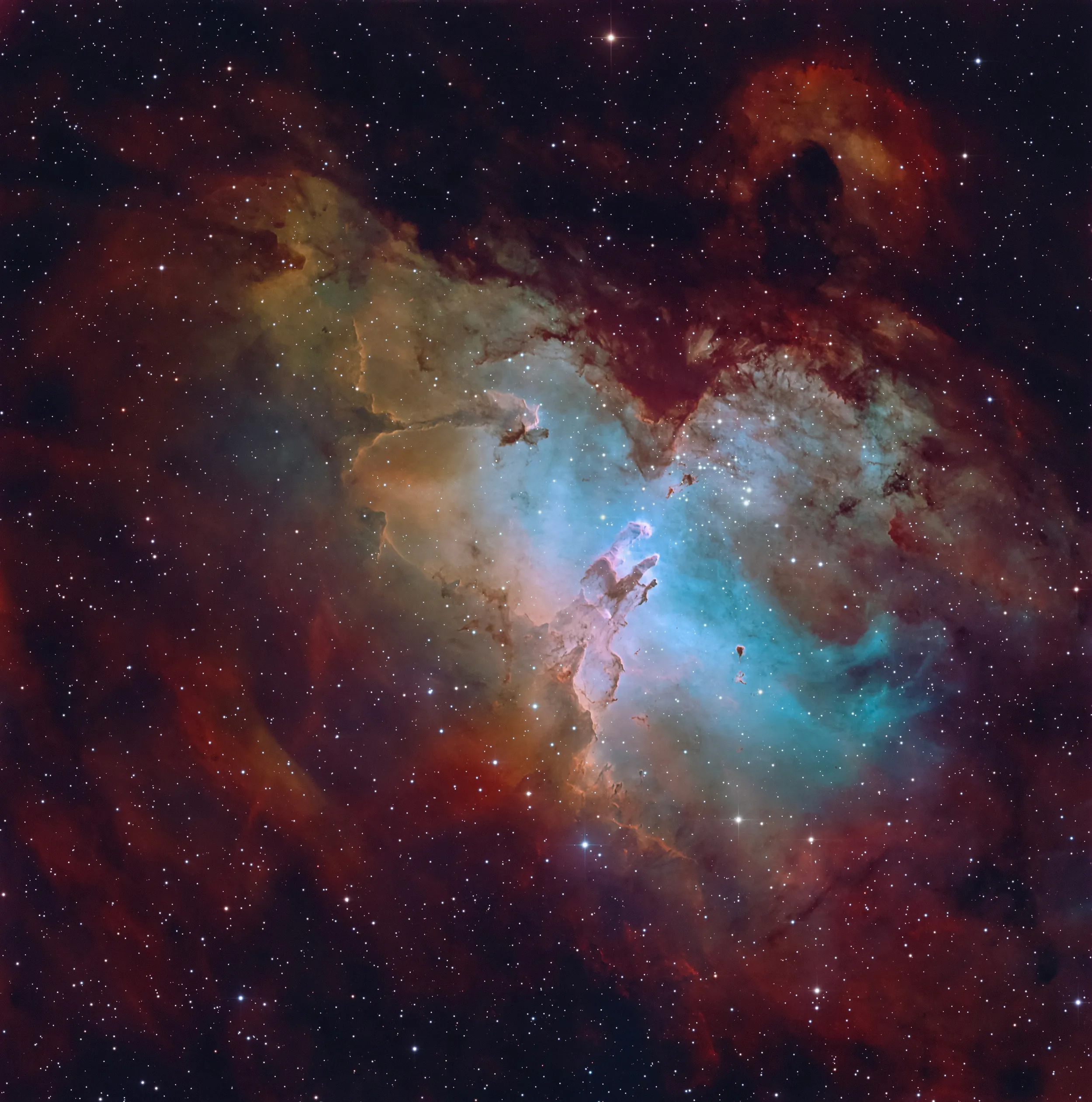 M16 老鷹星雲與創生之柱