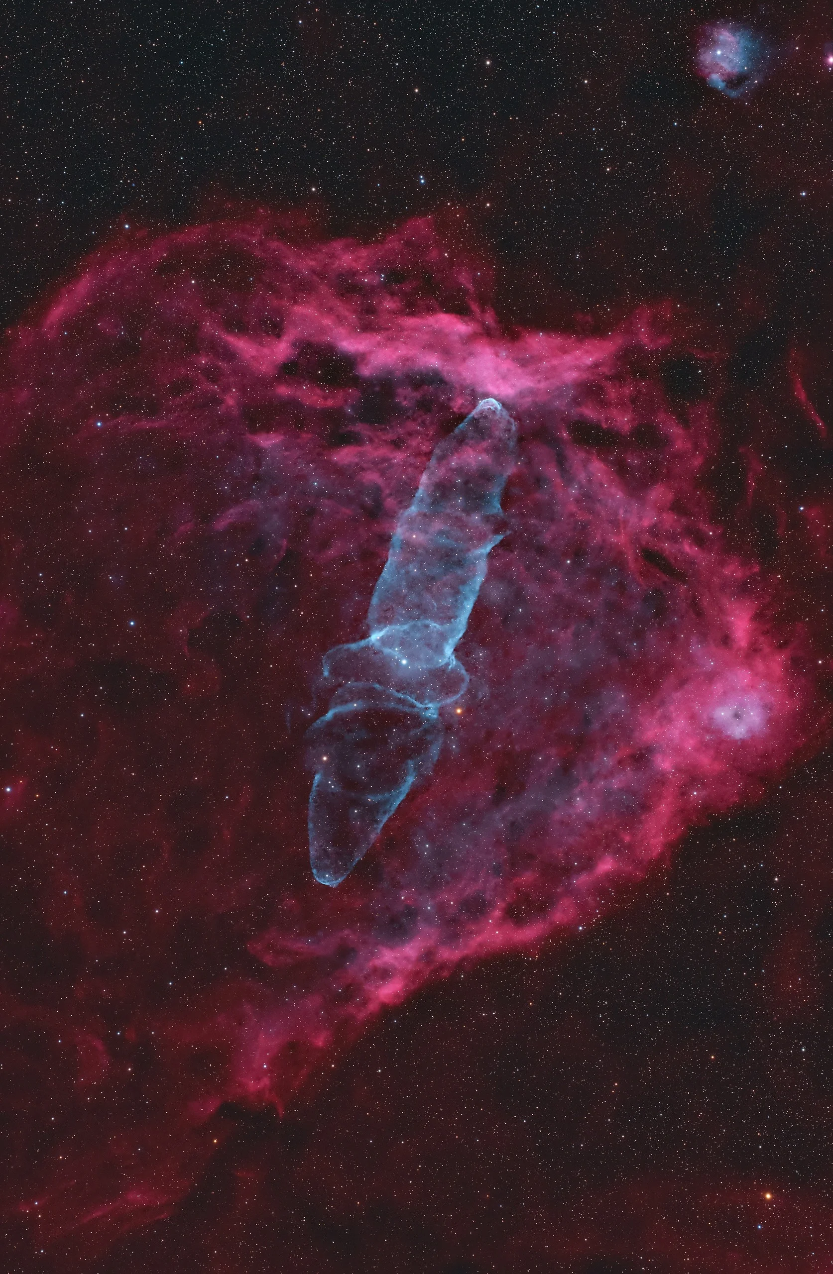 OU4 & Sh2-129 Cosmic Squid